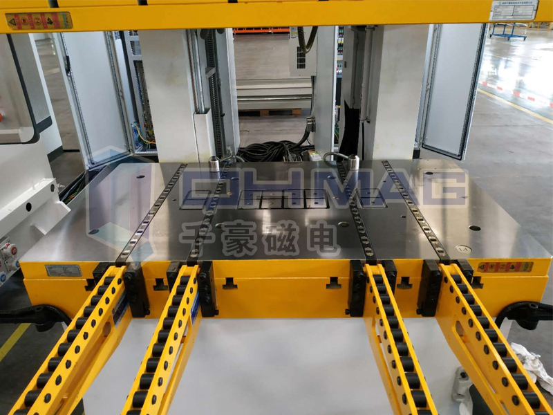 沖壓機(jī)快速換模系統(tǒng)的功能特點(diǎn)|千豪磁電