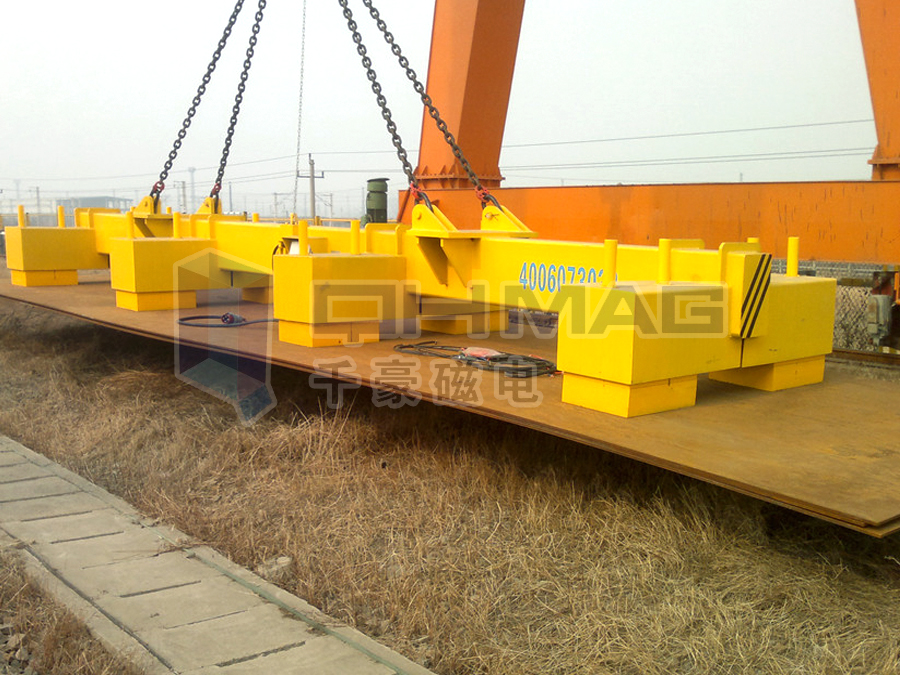 板坯電永磁起重器（吊多張鋼板起重吊具）