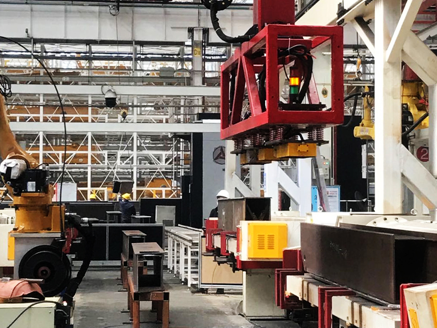 焊接工位電永磁鐵成套系統(tǒng)