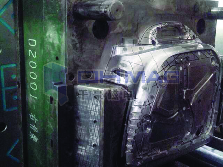 注塑機磁力模板,快速換模案例