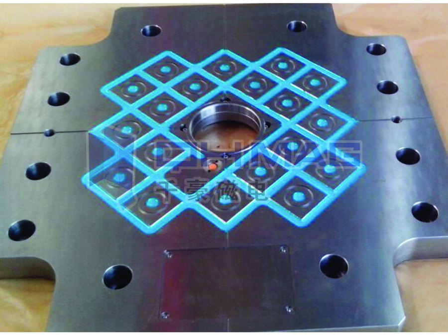 注塑機磁力模板,快速換模案例